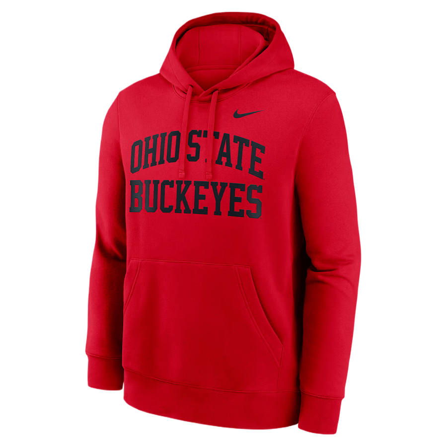 Nike Nike Sweatshirts Men's Scarlet Hooded Non Detachable Moderate
