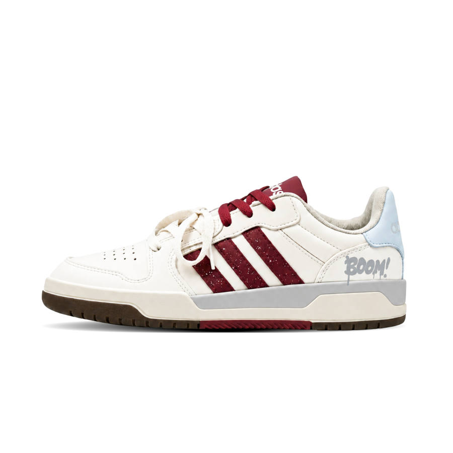 Adidas Adidas ENTRAP Skateboard Shoes Unisex Low Top White/Red