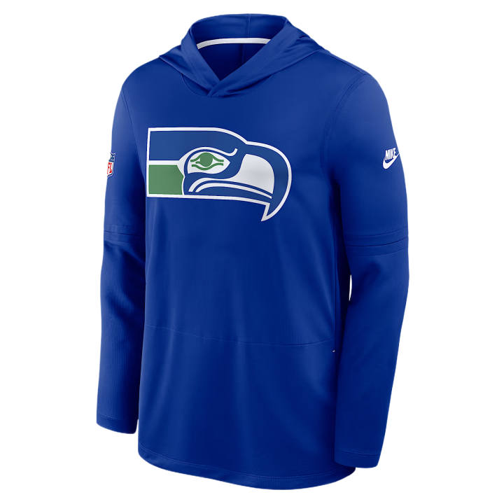 Nike Nike NFL Sweatshirts Men's Royal Hooded Non Detachable Moderate