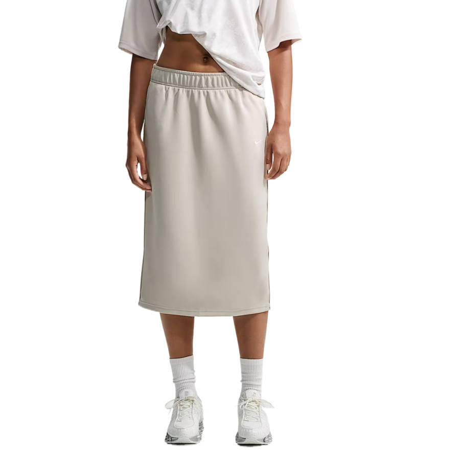 Nike Nike Sportswear Casual Long Skirts Women's Cream II/Sail White/Sail White Moderate Midi Skirt