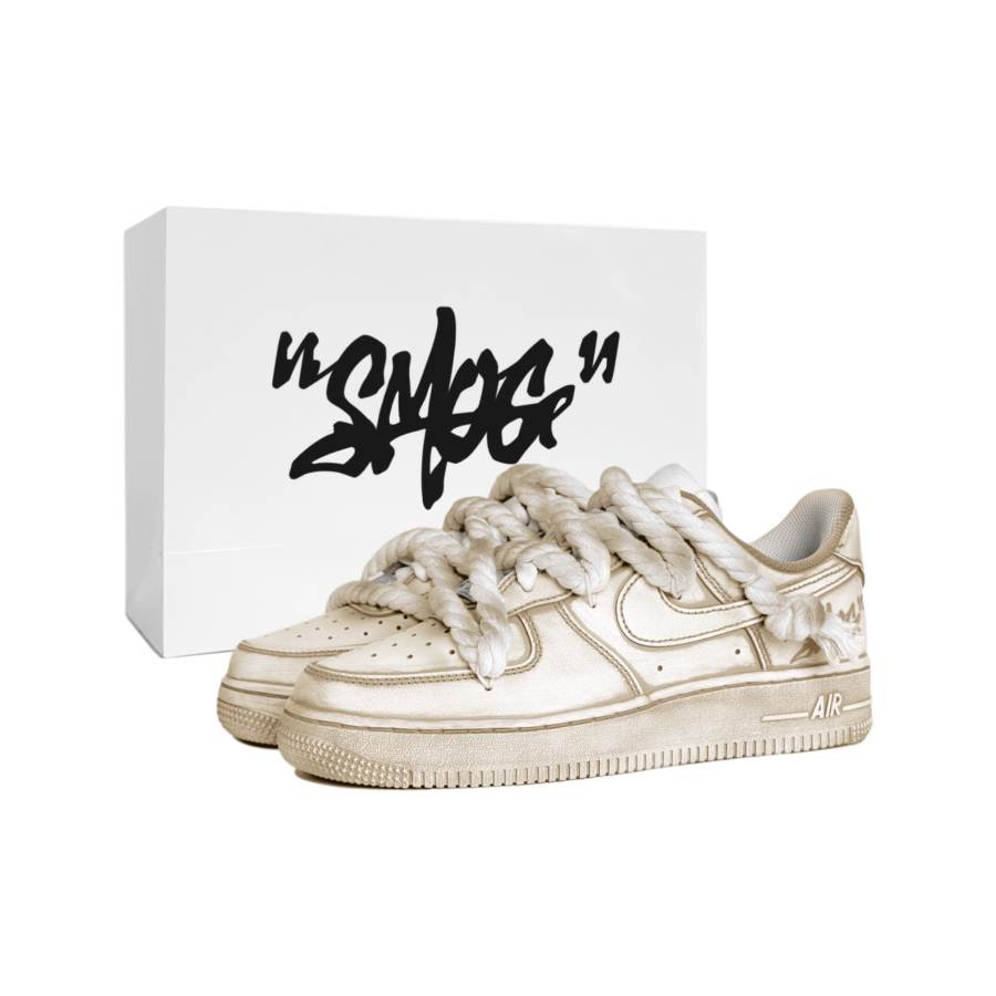 Nike Nike Air Force 1 Skateboard Shoes Unisex Low Top White/Gray/Blue/Khaki/Pink