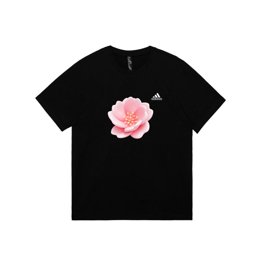 Adidas Adidas MUST HAVES T Shirts Unisex Black Crew Neck Moderate Straight Fit