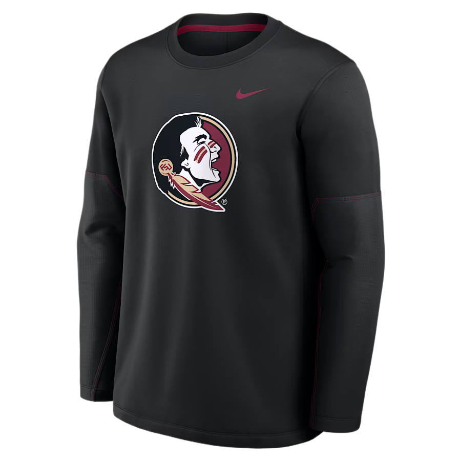 Nike Nike Therma FIT T Shirts Men's Black/Team Chestnut Crew Neck Moderate