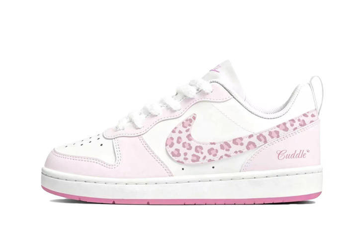 Nike Nike Court Borough 2 Skateboard Shoes Women's Low Top White, Pink