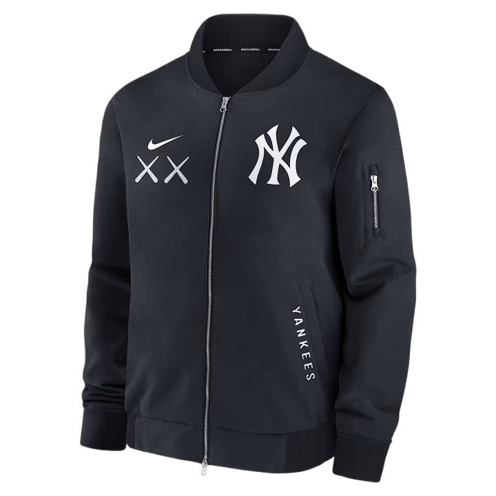 Nike Nike Jackets Men's Asphalt Blue Baseball Collar Moderate
