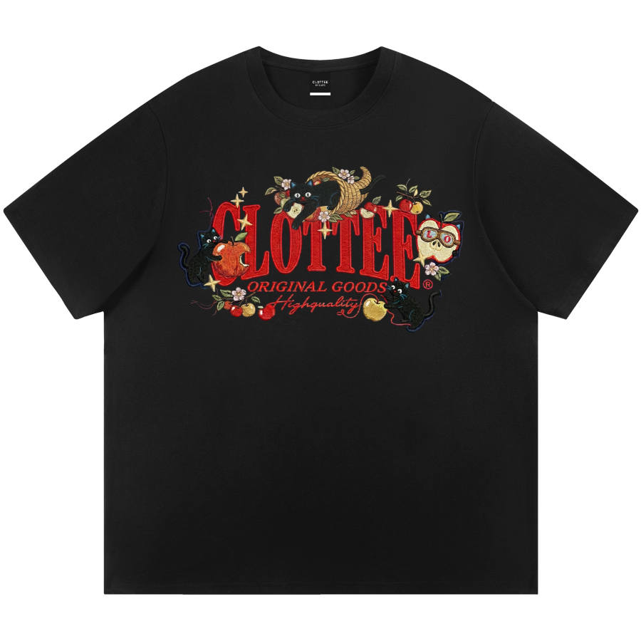 CLOT T Shirts Unisex Crew Neck Moderate Straight Fit