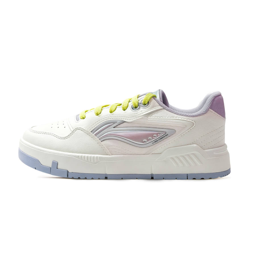 Li-Ning Li Ning Skateboard Shoes Women's Low Top White