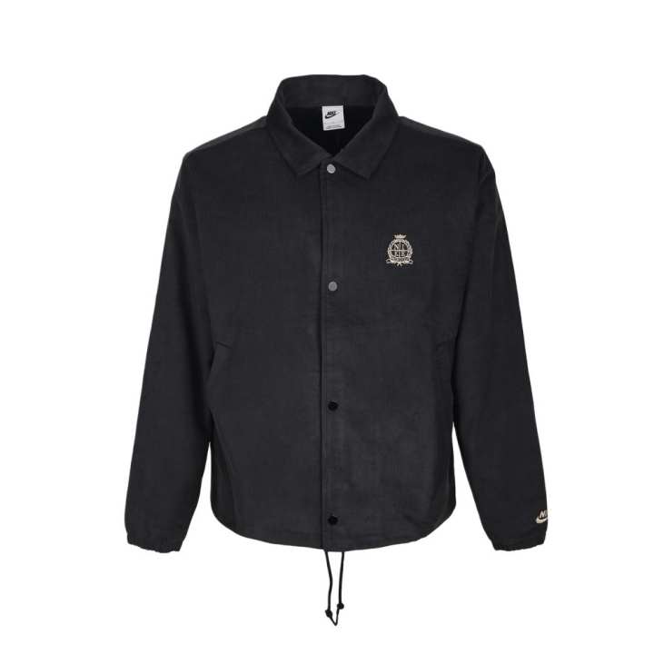 Nike Nike Club Jackets Men's Black Lapel Moderate