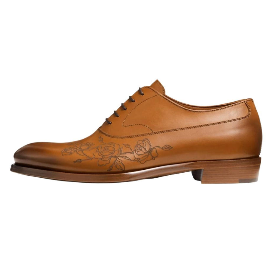 Jimmy Choo Dress Shoes Men's Low Top Tan