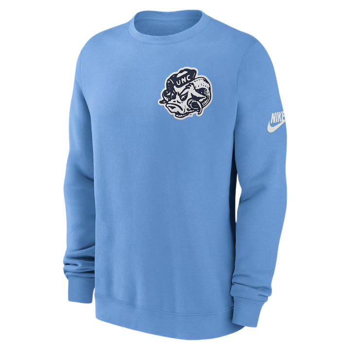 Nike Nike Sweatshirts Men's Light Blue Crew Neck Moderate