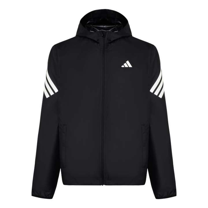 Adidas Adidas Jackets Men's Black Hooded Non Detachable Moderate Other