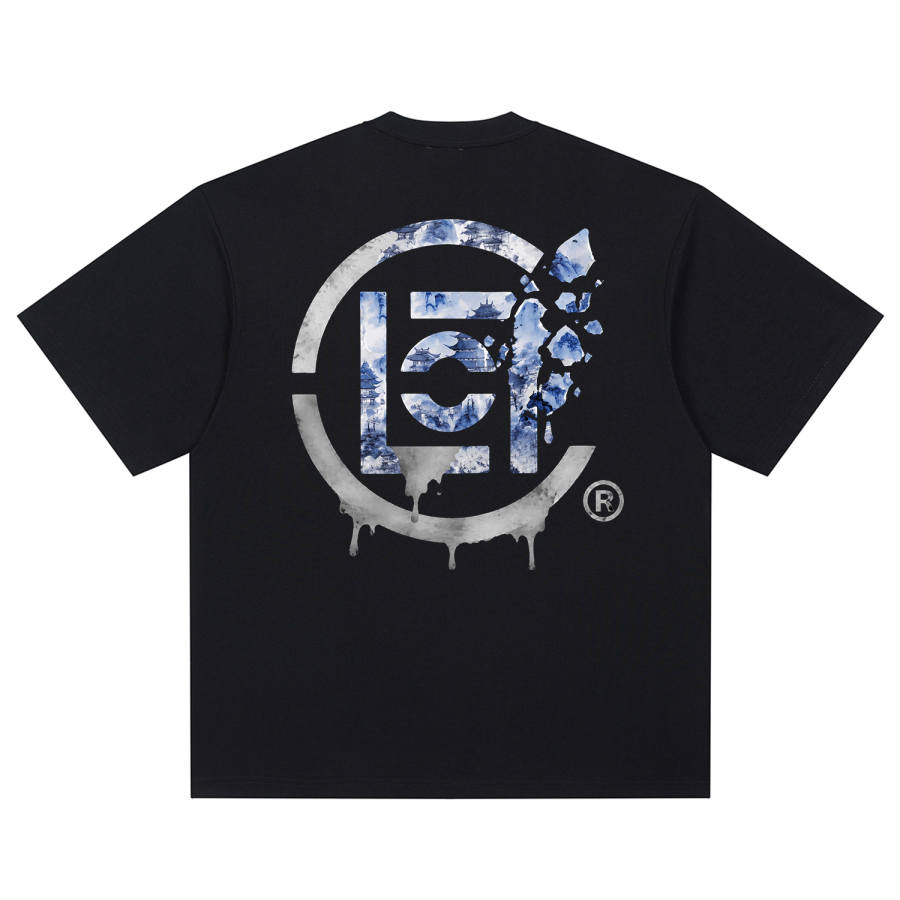 CLOT T Shirts Men's Crew Neck Moderate Straight Fit