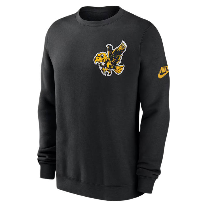 Nike Nike Sweatshirts Men's Black Crew Neck Moderate