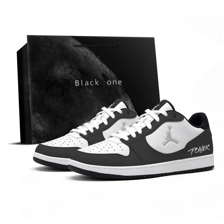 Jordan Jordan COURT CONNECT Skateboard Shoes Men's Low Top Black/White