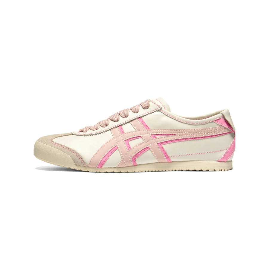Onitsuka Tiger Mexico 66 Casual Shoes Unisex Low Top Ecru/Pink