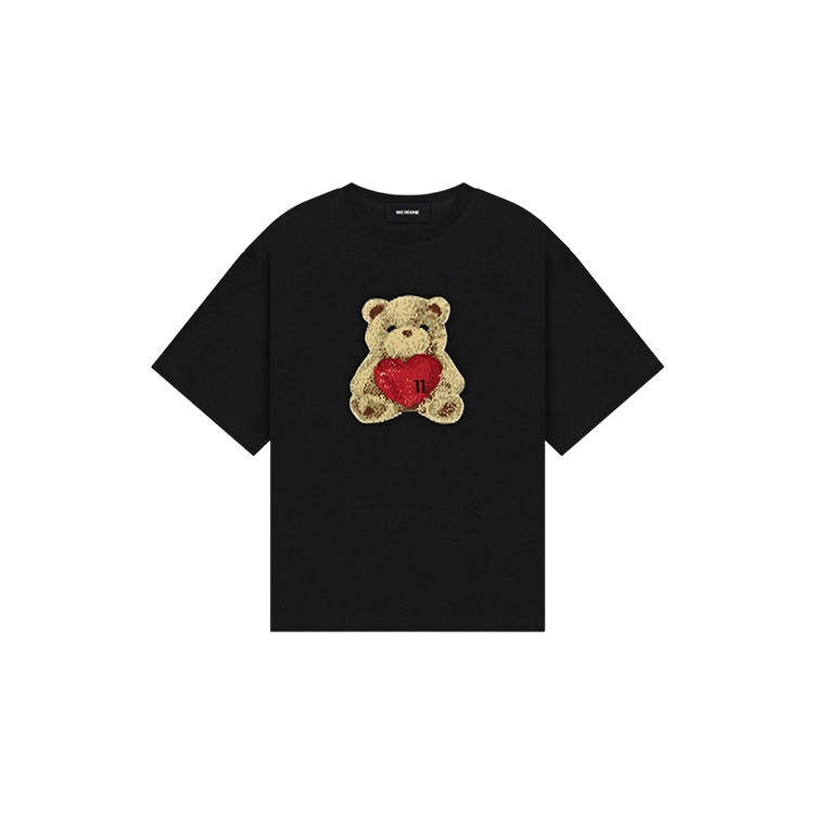 WE11DONE WE11DONE T Shirts Unisex Black Crew Neck