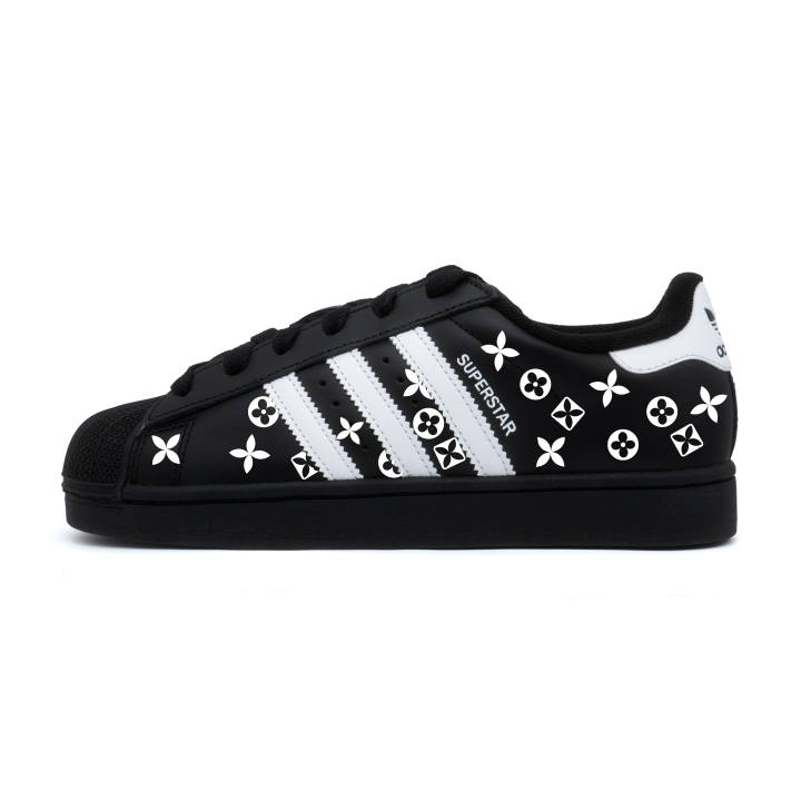 Adidas Adidas Superstar 2 Skateboard Shoes Unisex Low Top Black/White