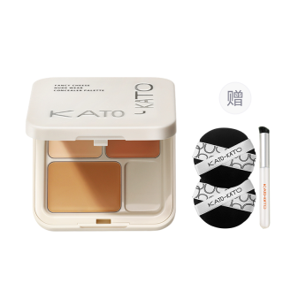 KATO-KATO KATO KATO Tricolor Concealing Cream Brightening Skin Tone Correcting Skin Tone Oily Skin Dry Skin Combination Skin
