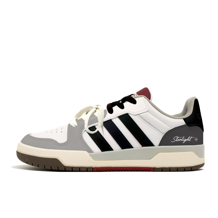 Adidas Neo Entrap Skateboard Shoes Unisex Low Top Black Gray