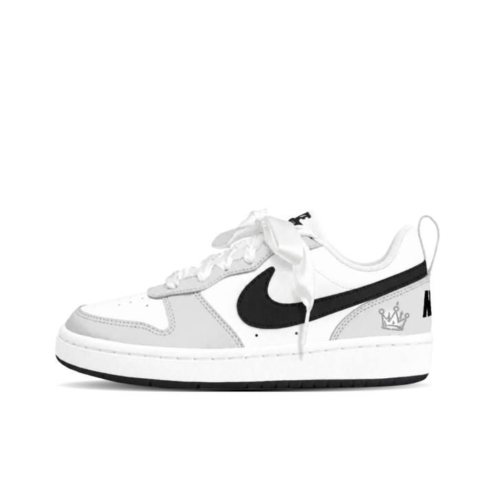 Nike Nike Court Borough Skateboard Shoes Unisex Low Top White/Gray/Black