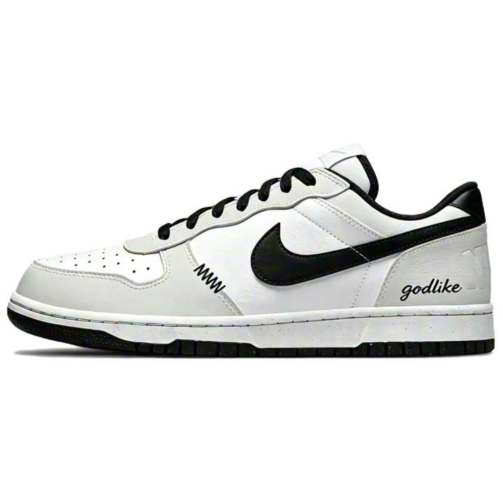 Nike Nike Big Skateboard Shoes Unisex Low Top Gray/White/Black