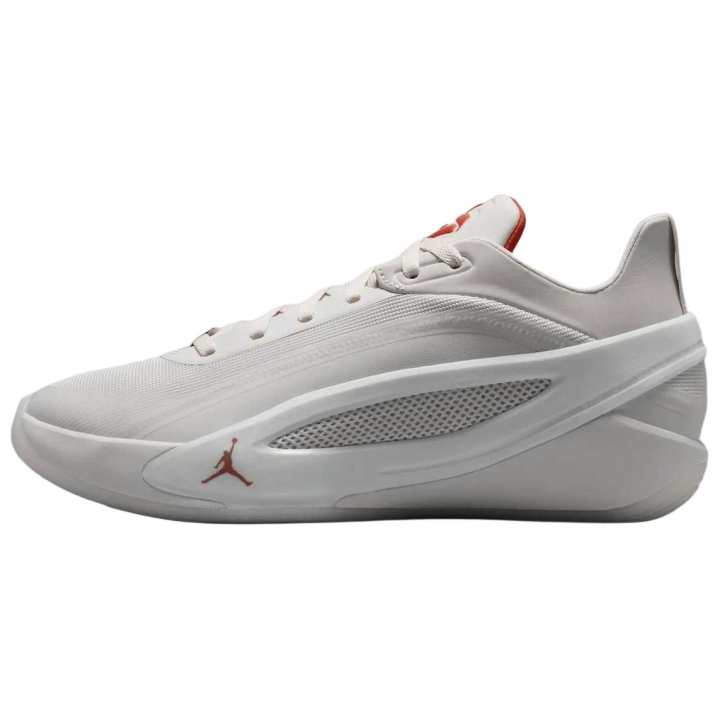 Jordan Jordan LUKA 5 Basketball Shoes Unisex Low Top White Gray Red