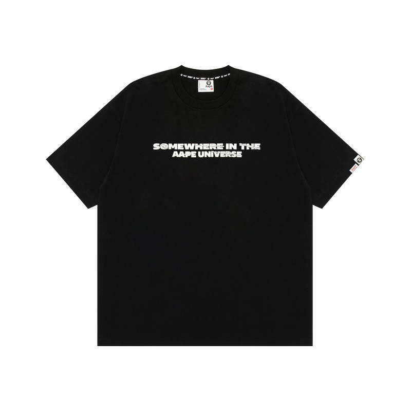 Aape T Shirts Men's Crew Neck Moderate Straight Fit