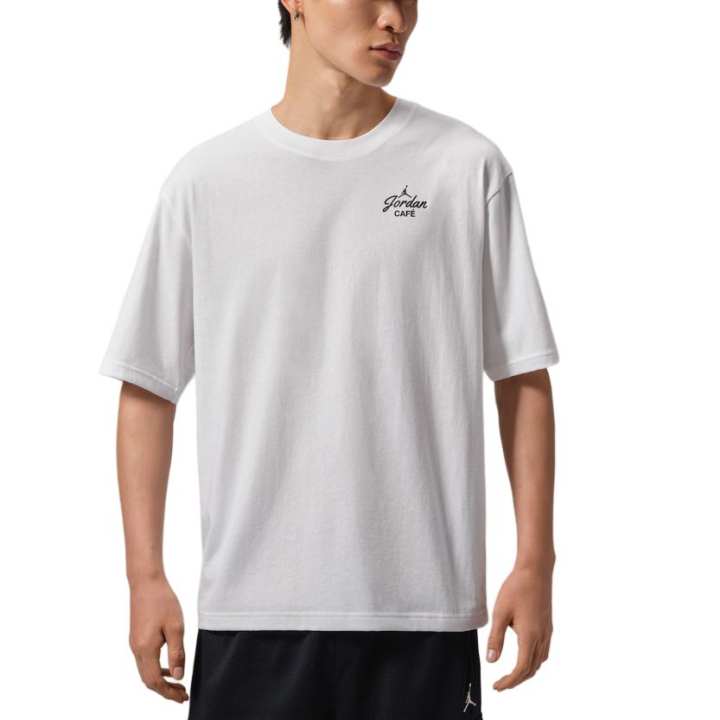 Jordan Jordan T Shirts Men's White Crew Neck Moderate