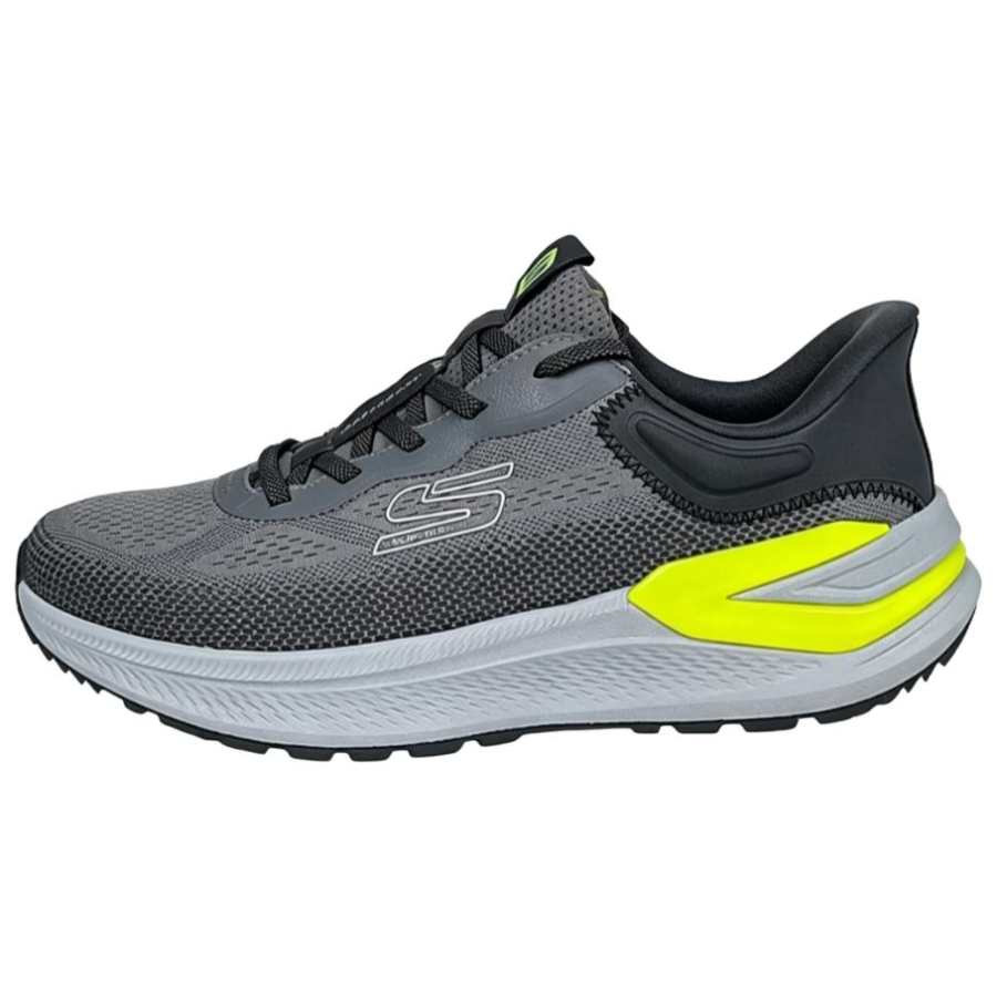 Skechers GO RUN Consistent Pro Running Shoes Men's Low Top Gray/Charcoal Gray