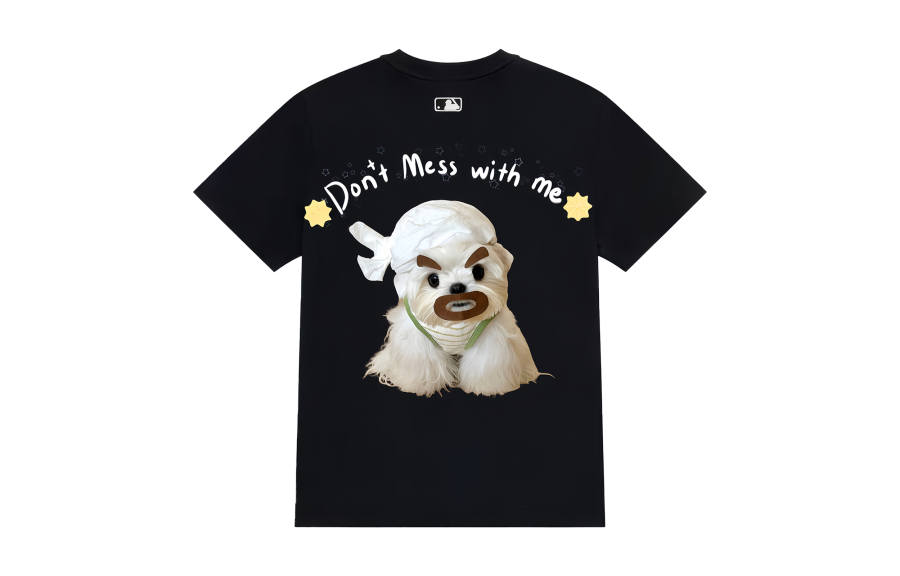 MLB MLB T Shirts Unisex Black Crew Neck Moderate