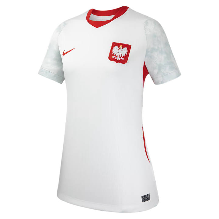 Nike Nike Soccer Jerseys Women's White Crew Neck Moderate