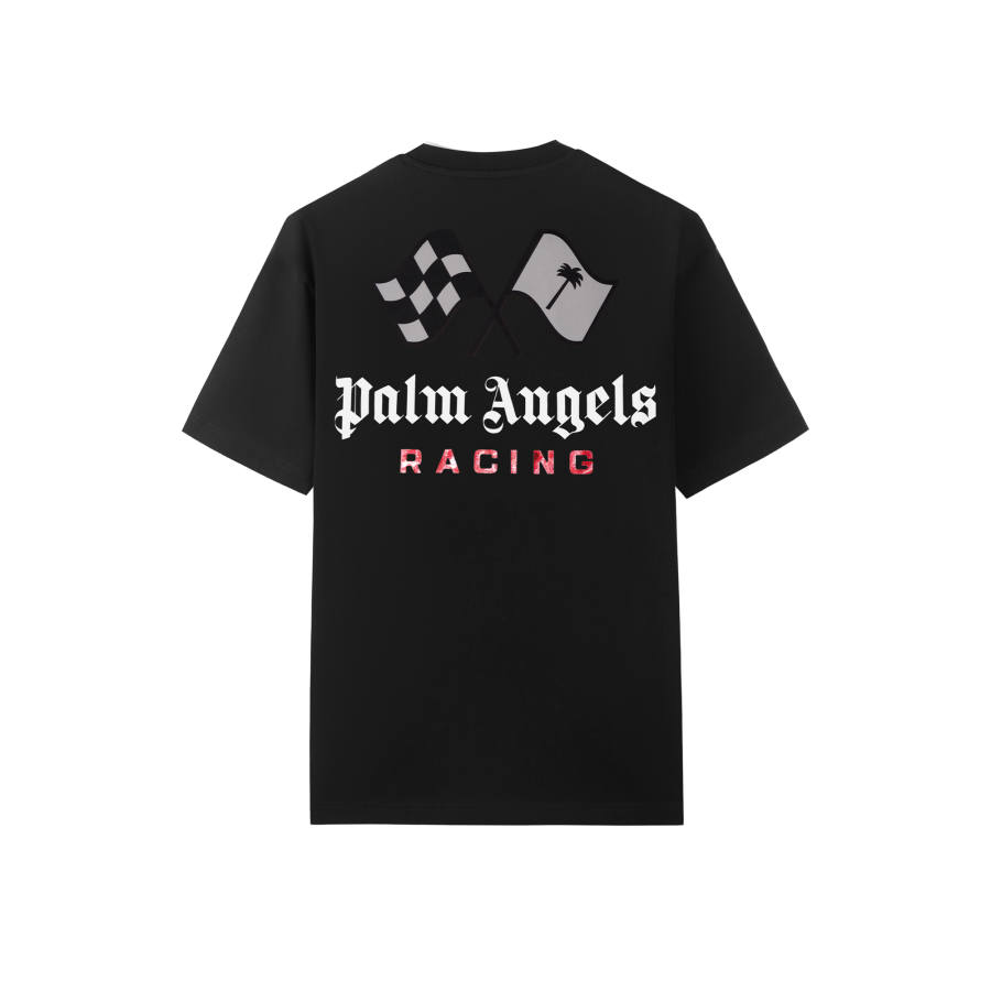 PALM ANGELS T Shirts Unisex Crew Neck Moderate Straight Fit