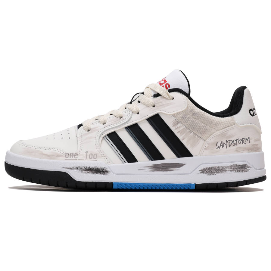 Adidas Neo Entrap Skateboard Shoes Unisex Low Top Beige/White