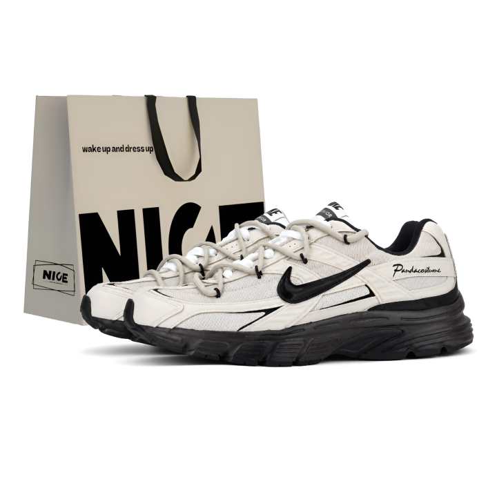Nike Nike Initiator Running Shoes Unisex Low Top Ecru/Black/Brown