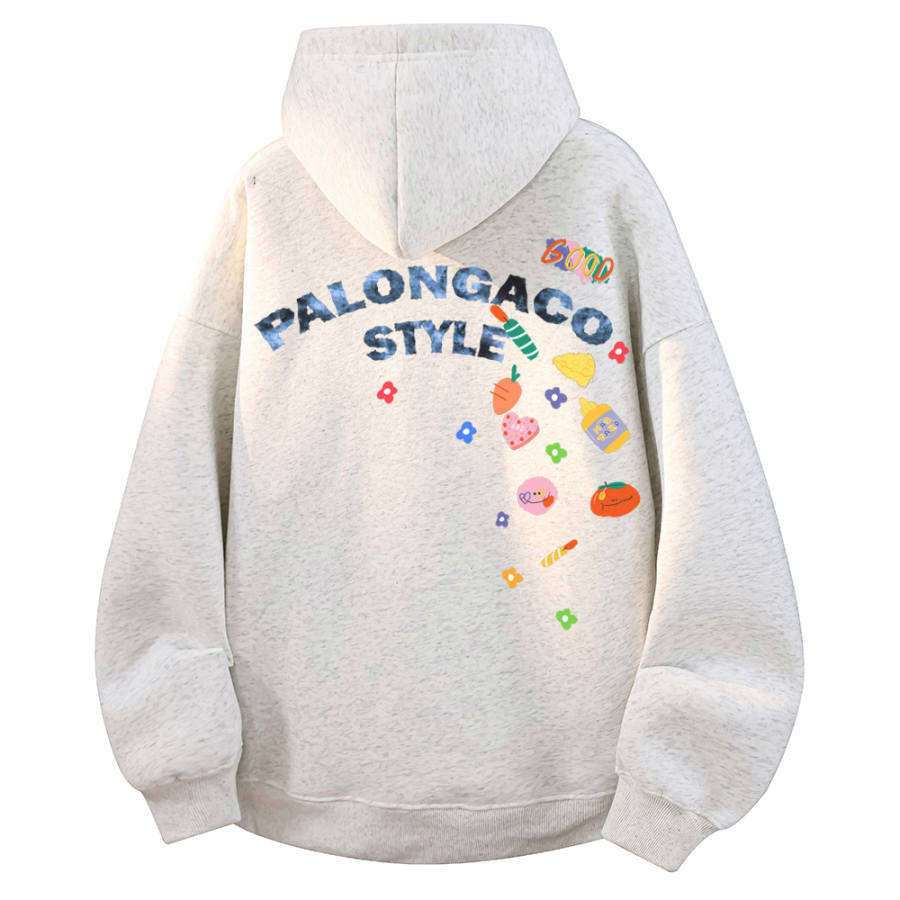 PAL ONGACO Sweatshirts Unisex Hooded Non Detachable Moderate