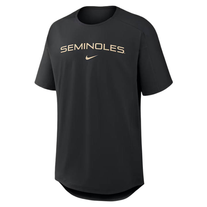 Nike Nike College T Shirts Men's Black Crew Neck