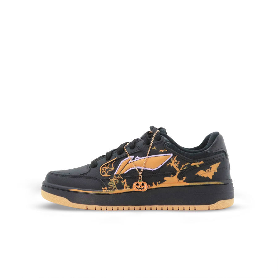 Li-Ning Li Ning Tianji Skateboard Shoes Men's Low Top Black White