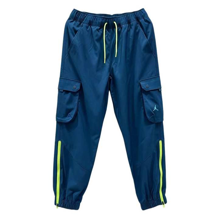 Jordan Jordan Casual Pants Unisex Blue Moderate Cuffed Pants