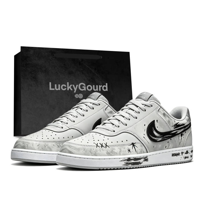 Nike Nike Court Vision Skateboard Shoes Men's Low Top White