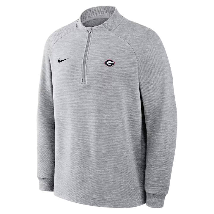 Nike Nike Therma FIT Sweatshirts Men's Gray Stand Collar Moderate