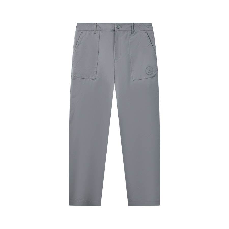 Li-Ning Li Ning Wade Casual Pants Men's Elegant Gray Moderate Straight Fit Pants