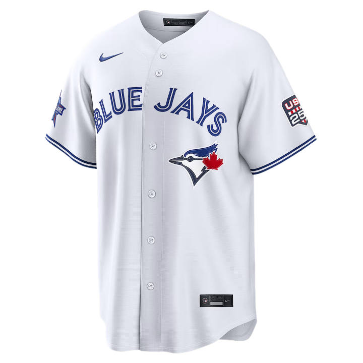 Nike Nike Baseball Jerseys Men's White V Neck Moderate