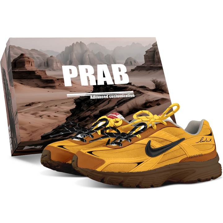 Nike Nike Initiator Running Shoes Unisex Low Top Yellow/Brown