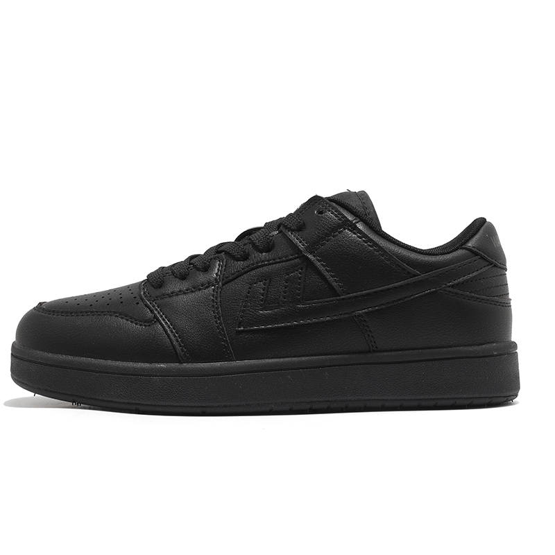 WARRIOR WARRIOR Skateboard Shoes Men's Low Top Black Warrior