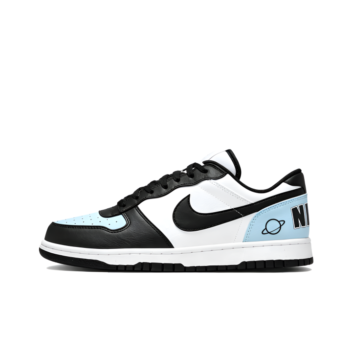 Nike Nike Big Skateboard Shoes Men's Low Top Blue White