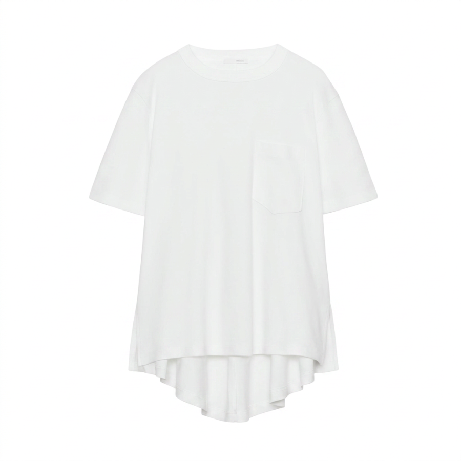 ZARA T Shirts Women's White Crew Neck