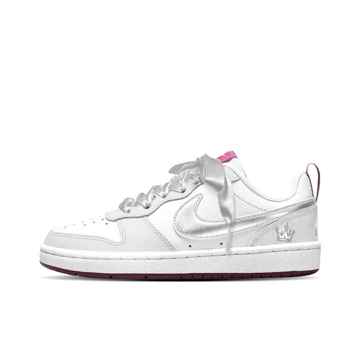 Nike Nike Court Borough Skateboard Shoes Women's Low Top Silver/Gray
