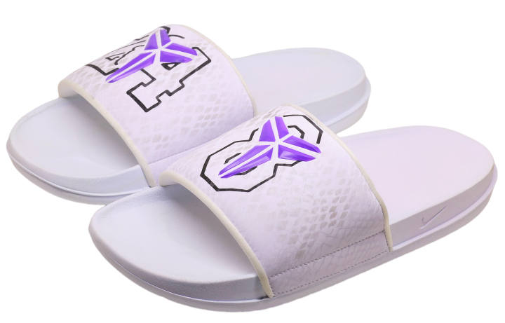 Nike Nike Kobe Offcourt Slide Slippers Men's White Purple