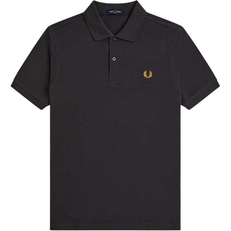 FRED PERRY Polo Shirts Men's Anchor Gray/Gold Polo Collar Moderate Other