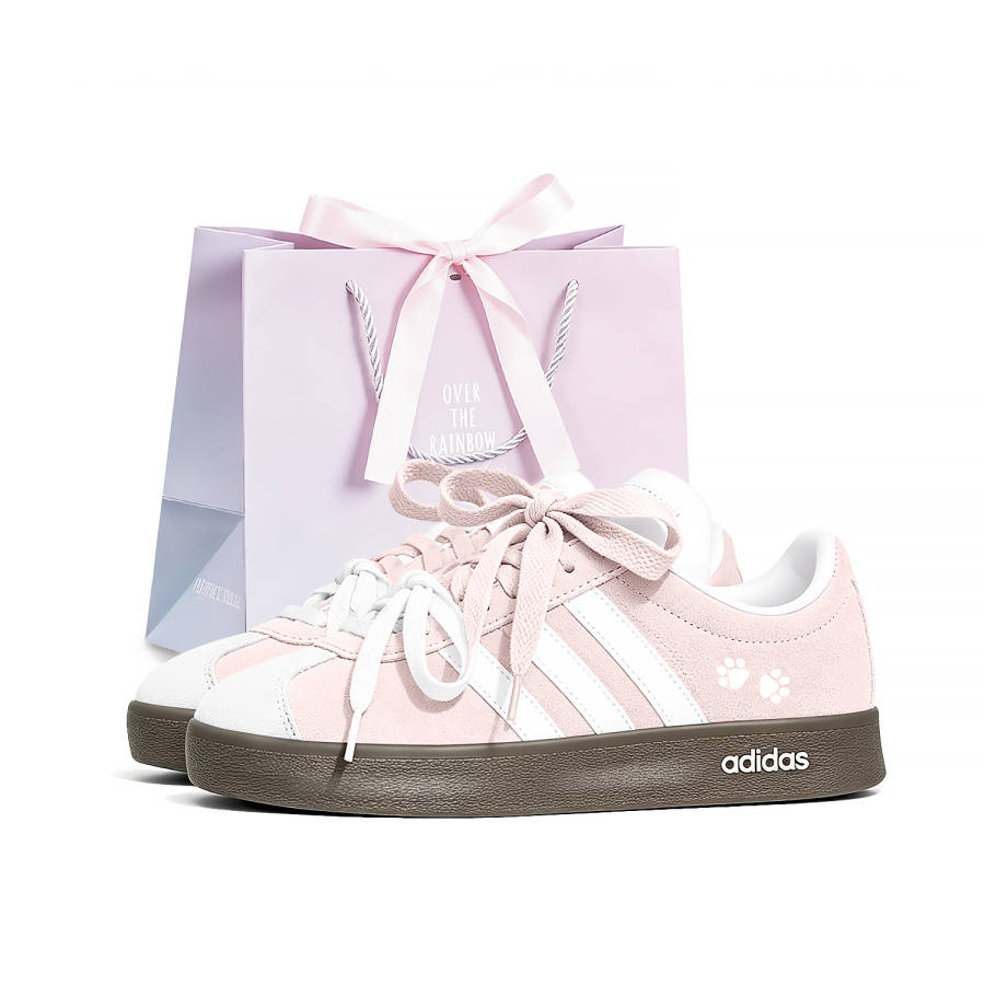 Adidas Adidas Vl Court Classic Skateboard Shoes Women's Low Top White